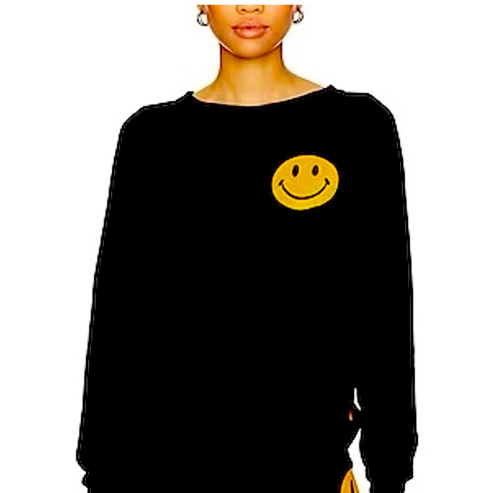 Aviator Nation Smiley Light Weight sweatshirt (L) 😊
